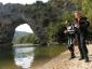Daddybiker am Vallon-Pont-d'Arc Ardeche - Frankreich