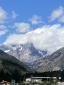 Mont Blanc in Wolken