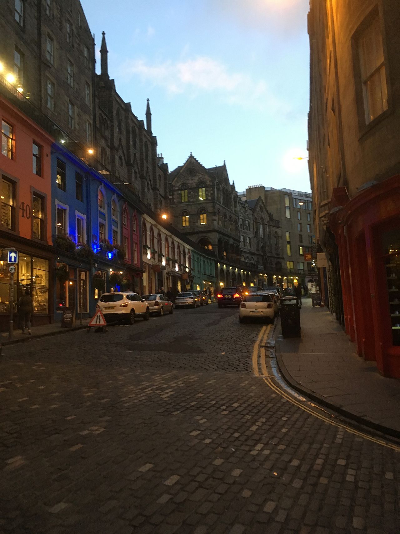 Abends in Edinburgh